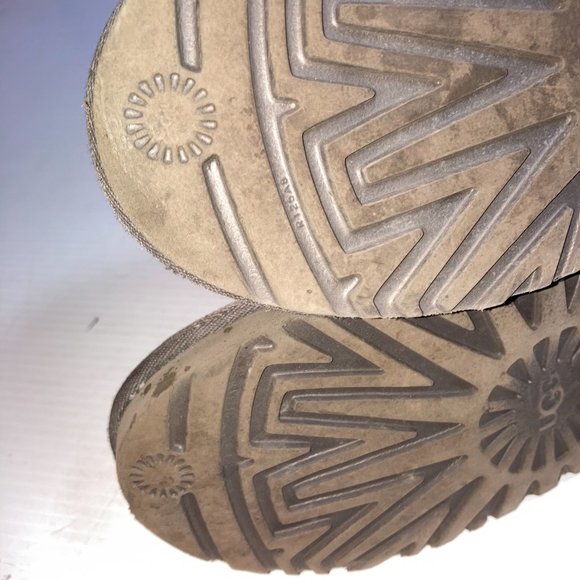 UGG Cardy Knit Boots Womens 1094949 Sz 8 Gray - Picture 13 of 13